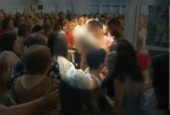 Fiéis ficaram preocupados com as ameaças feitas pelo suspeito, que teria afirmado que voltaria ao local para matar o pároco