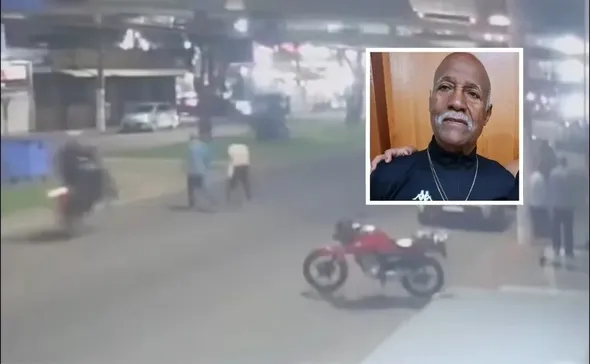 Imagem ilustrativa da imagem Motociclista que matou idoso atropelado após dar 'grau' é preso na Serra
