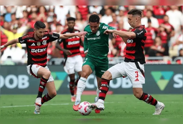 Imagem ilustrativa da imagem No ápice da rivalidade, Palmeiras e Flamengo duelam pelo tetra da Libertadores