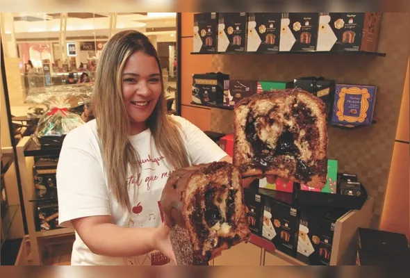 Vivian Britto, subgerente da Kopenhagen do Shopping Vitória, diz que o campeão de vendas é o Língua de Gato