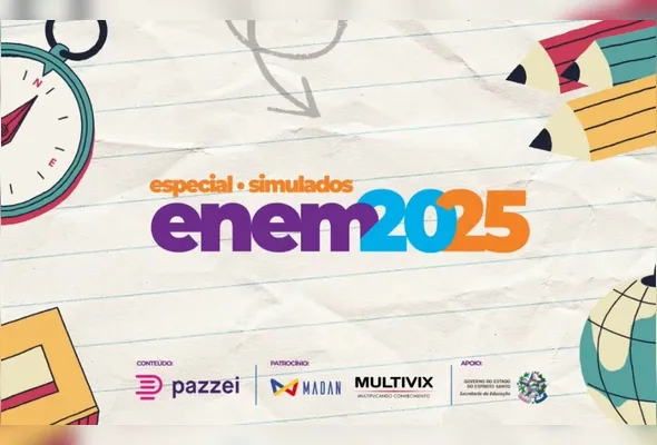 Imagem ilustrativa da imagem Podcorrigir: professores analisam questões do Enem em live no Tribuna Online