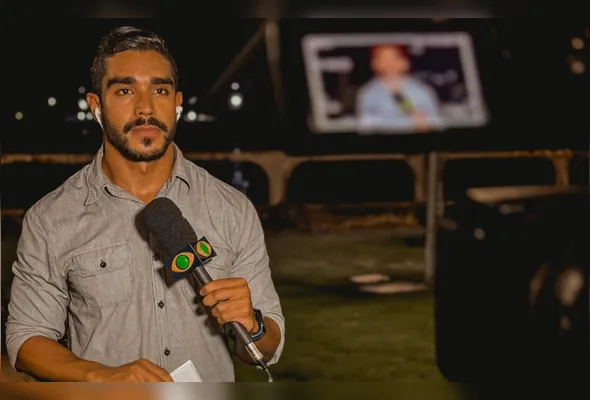 Repórter Matheus Souza, da TV Tribuna/Band, foi o vencedor do 12º Prêmio ADPERGS de Jornalismo na categoria vídeo