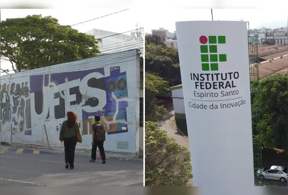 São 5.007 vagas disponíveis na Ufes e 1.443 vagas no Ifes