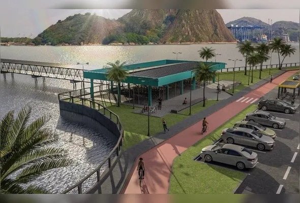 Projeção de como vai ficar a estação no antigo Terminal Dom Bosco: edital para obras foi lançado no ano passado