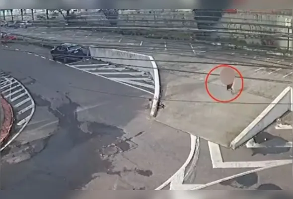 Imagens de videmonitoramento auxiliaram na identificação e prisão do suspeito