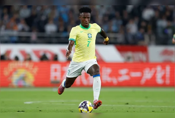 Vinicius Junior, atacante do Real Madrid, da Espanha