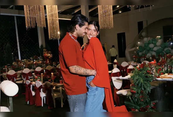 Zé Felipe e Ana Castela chegaram a passar o Natal juntos