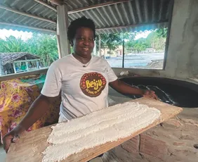 Imagem ilustrativa da imagem Beiju do Sapê do Norte transforma tradição quilombola em patrimônio nacional