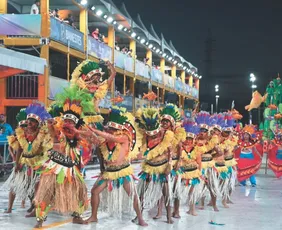 Imagem ilustrativa da imagem Carnaval do ES: Escolas da Série Ouro desfilam nesta sexta e sábado