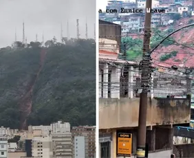 Imagem ilustrativa da imagem Chuva provoca 14 mortes e leva Juiz de Fora (MG) a estado de calamidade pública