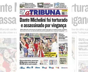 Imagem ilustrativa da imagem Confira os destaques do jornal A Tribuna desta quinta-feira