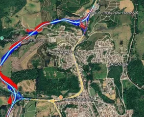 Imagem ilustrativa da imagem Construção do Contorno de Ibiraçu avança na BR-101