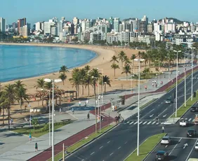 Imagem ilustrativa da imagem Corrida em Camburi provoca mudanças no trânsito em Vitória no feriado