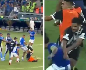 Imagem ilustrativa da imagem Jogadores de Cruzeiro e Atlético devem cumprir punições apenas no próximo estadual