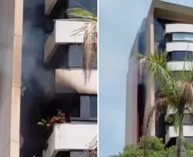 Imagem ilustrativa da imagem Incêndio atinge apartamento na Praia do Canto, em Vitória