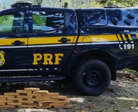 Imagem ilustrativa da imagem Mulher é presa após ser pega viajando em ônibus com 21 kg de maconha em Guarapari