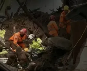 Imagem ilustrativa da imagem Mulher passa madrugada soterrada de cabeça para baixo e é achada viva em MG