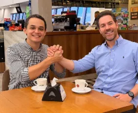 Imagem ilustrativa da imagem Renzo Vasconcelos divulga apoio a Pazolini