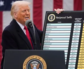 Imagem ilustrativa da imagem Suprema Corte dos EUA derruba tarifas globais de Trump e cita falta de autorização