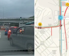 Imagem ilustrativa da imagem Travessia de carros alegóricos complica trânsito nos acessos para Vitória