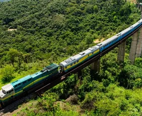 Imagem ilustrativa da imagem Viagens do trem de passageiros da Vale são suspensas devido a protesto em MG