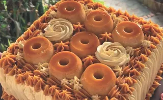 Imagem ilustrativa da imagem Aprenda a fazer o Bolo sabor pudim que viralizou nas redes