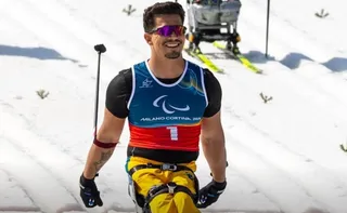 Imagem ilustrativa da imagem Brasil conquista sua primeira medalha nas Paralimpíadas de Inverno