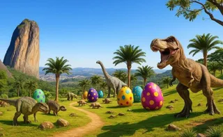 Imagem ilustrativa da imagem Cachoeiro estuda a implantação de um parque temático de dinossauros na cidade