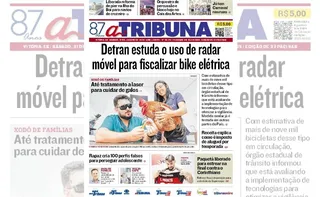Imagem ilustrativa da imagem Confira os destaques do jornal A Tribuna deste sábado