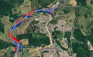 Imagem ilustrativa da imagem Construção do Contorno de Ibiraçu avança na BR-101