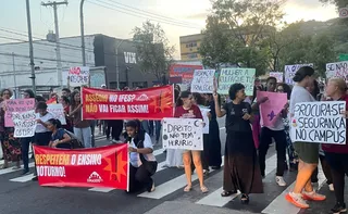 Imagem ilustrativa da imagem Estudantes do Ifes protestam contra tentativa de assédio em Vitória