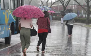 Imagem ilustrativa da imagem Chuva atinge quase todo o ES nesta terça e temperatura sobe até 4 graus na quarta
