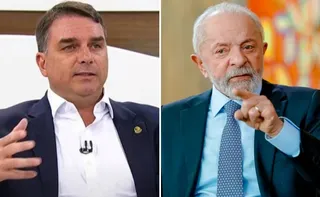 Imagem ilustrativa da imagem Flávio se consolida e empata com Lula no 2º turno, diz Datafolha