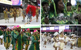 Imagem ilustrativa da imagem 1º dia de Desfiles do Carnaval do ES exalta a ancestralidade, fé e resistência