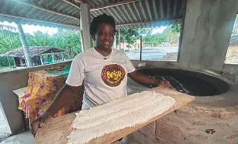 Imagem ilustrativa da imagem Beiju do Sapê do Norte transforma tradição quilombola em patrimônio nacional