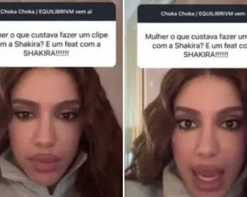 Imagem ilustrativa da imagem Anitta perde a paciência com seguidor após pergunta sobre clipe com Shakira