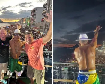 Imagem ilustrativa da imagem Beto Kauê arrasta “mar de gente” na segunda de Carnaval em praia no ES