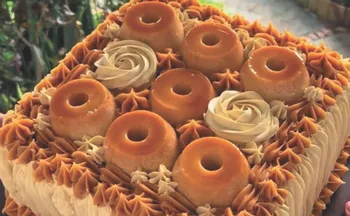 Imagem ilustrativa da imagem Aprenda a fazer o Bolo sabor pudim que viralizou nas redes