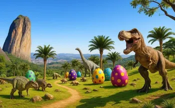 Imagem ilustrativa da imagem Cachoeiro estuda a implantação de um parque temático de dinossauros na cidade