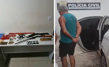 Imagem ilustrativa da imagem Foragido da Justiça por matar jovem em 2022 é preso no Norte do ES