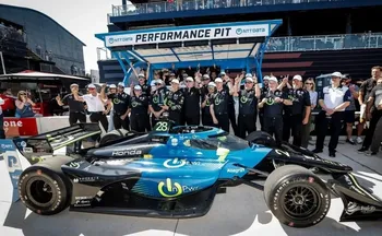 Imagem ilustrativa da imagem Fórmula Indy: Ericsson conquista a 1ª pole em Arlington