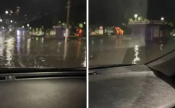 Imagem ilustrativa da imagem Fortes chuvas deixam avenidas de Vitória alagadas e bairros sem energia