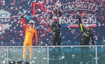 Imagem ilustrativa da imagem Kirkwood vence em Arlington e vira líder na Fórmula Indy