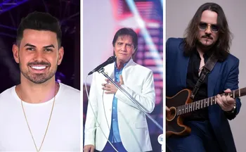 Imagem ilustrativa da imagem Roberto Carlos, Clayton e Romário e Dino Fonseca: os shows da semana no ES