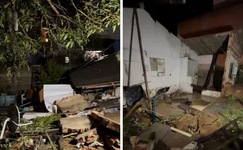 Imagem ilustrativa da imagem VÍDEOS | Temporal causa alagamentos e deixa rastro de destruição em Nova Venécia