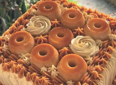 Imagem ilustrativa da imagem Aprenda a fazer o Bolo sabor pudim que viralizou nas redes