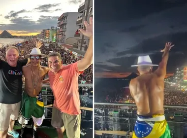 Imagem ilustrativa da imagem Beto Kauê arrasta “mar de gente” na segunda de Carnaval em praia no ES