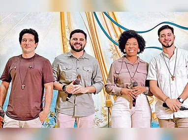 A ideia central de “Vamos à Casa de Deus” pode ser resumida, segundo o cantor, em um sentimento muito claro: ir para a igreja todos os dias.