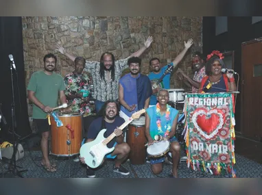 Integrante da Unidos da Piedade, uma das escolas do Grupo Especial