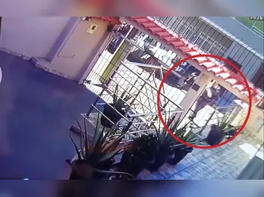 O comerciante Halison Vieira (esquerda), o "Deblon", foi assassinado por Maykon Moreira Machado, vulgo MK, em janeiro de 2025